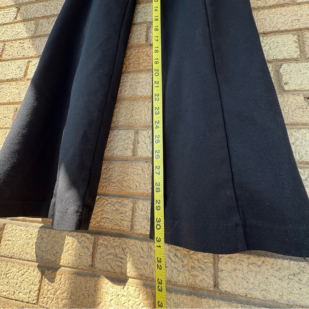 INC International Concepts Black Boot-Cut Dress Pants - Picture 5 of 6